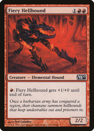 Fiery Hellhound [Magic 2010] | Fandemonia Ltd