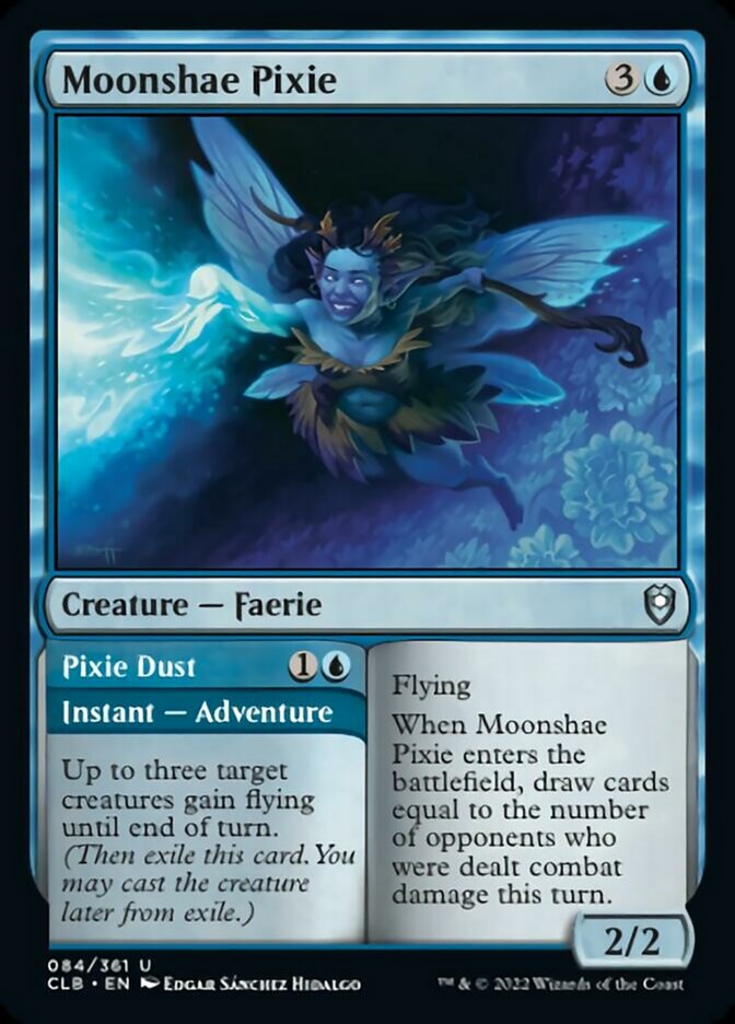 Moonshae Pixie // Pixie Dust [Commander Legends: Battle for Baldur's Gate] | Fandemonia Ltd
