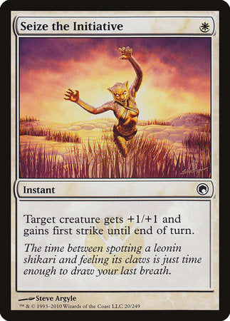 Seize the Initiative [Scars of Mirrodin] | Fandemonia Ltd