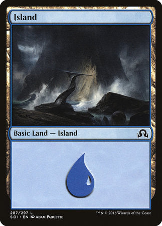 Island (287) [Shadows over Innistrad] | Fandemonia Ltd