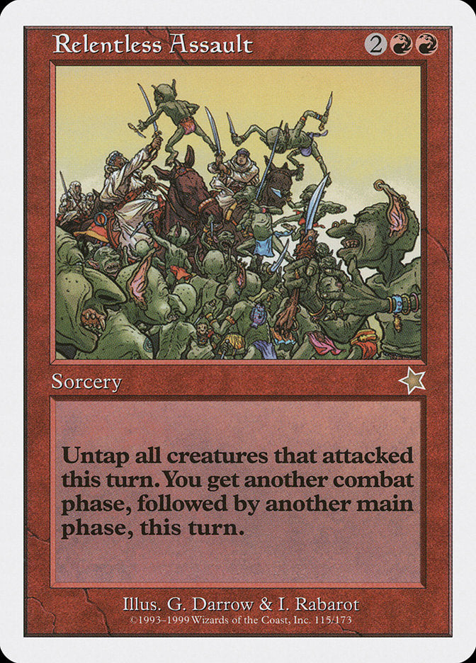 Relentless Assault [Starter 1999] | Fandemonia Ltd