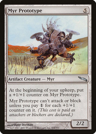 Myr Prototype [Mirrodin] | Fandemonia Ltd