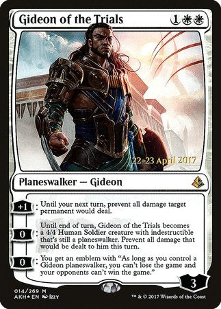 Gideon of the Trials [Amonkhet Promos] | Fandemonia Ltd