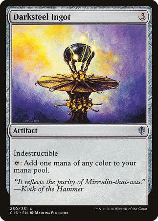 Darksteel Ingot [Commander 2016] | Fandemonia Ltd