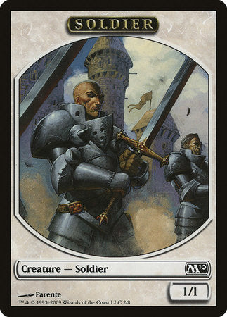 Soldier Token [Magic 2010 Tokens] | Fandemonia Ltd