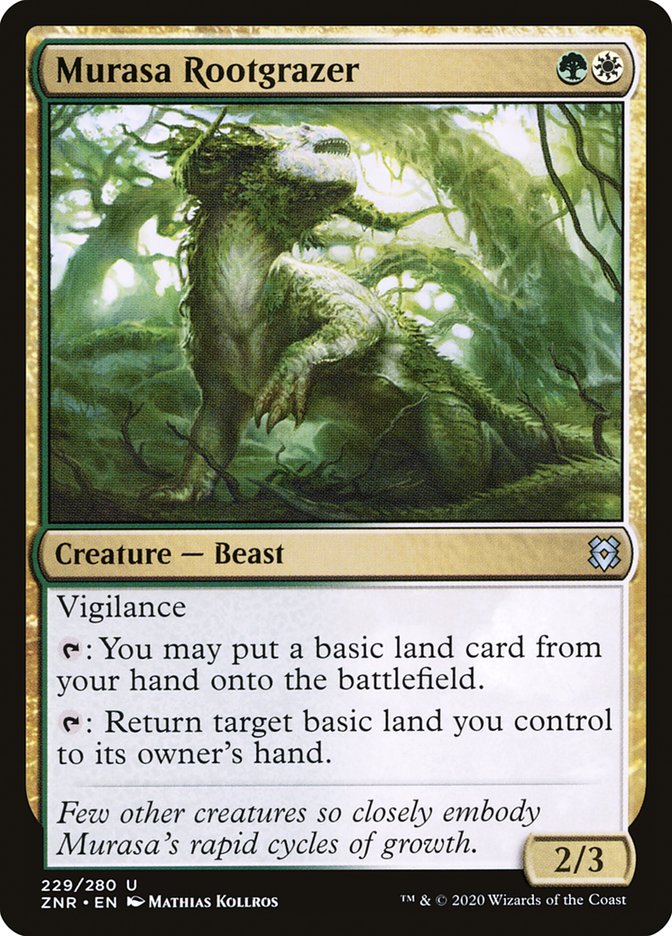 Murasa Rootgrazer [Zendikar Rising] | Fandemonia Ltd
