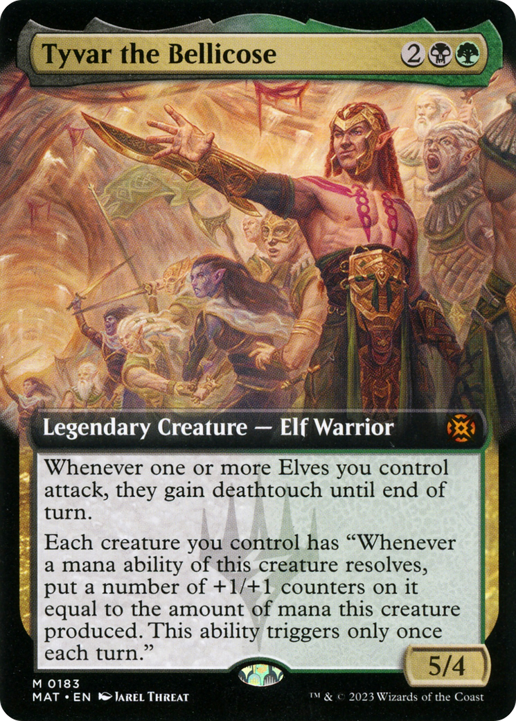 Tyvar the Bellicose (Extended Art) [March of the Machine: The Aftermath] | Fandemonia Ltd