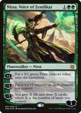 Nissa, Voice of Zendikar [Duel Decks: Nissa vs. Ob Nixilis] | Fandemonia Ltd