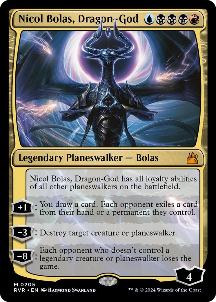 Nicol Bolas, Dragon-God [Ravnica Remastered] | Fandemonia Ltd