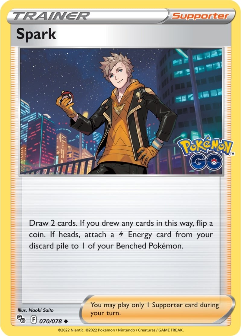 Spark (070/078) [Pokémon GO] | Fandemonia Ltd