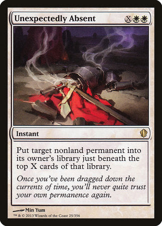 Unexpectedly Absent [Commander 2013] | Fandemonia Ltd