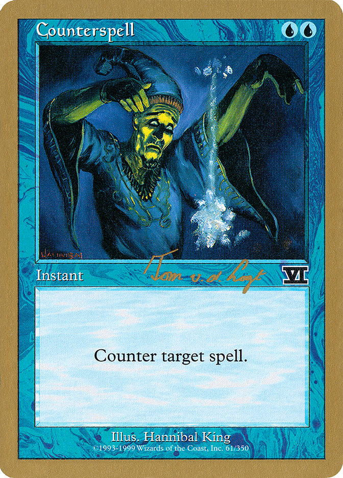 Counterspell (Tom van de Logt) [World Championship Decks 2000] | Fandemonia Ltd