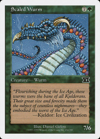 Scaled Wurm [Classic Sixth Edition] | Fandemonia Ltd