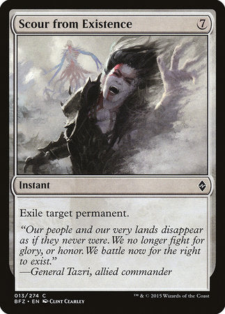 Scour from Existence [Battle for Zendikar] | Fandemonia Ltd