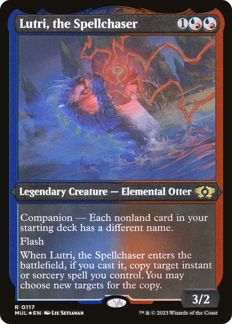Lutri, the Spellchaser (Foil Etched) [Multiverse Legends] | Fandemonia Ltd