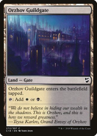 Orzhov Guildgate [Commander 2018] | Fandemonia Ltd