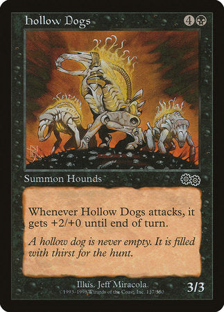Hollow Dogs [Urza's Saga] | Fandemonia Ltd
