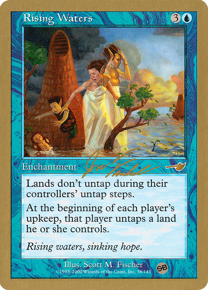 Rising Waters (Jon Finkel) (SB) [World Championship Decks 2000] | Fandemonia Ltd