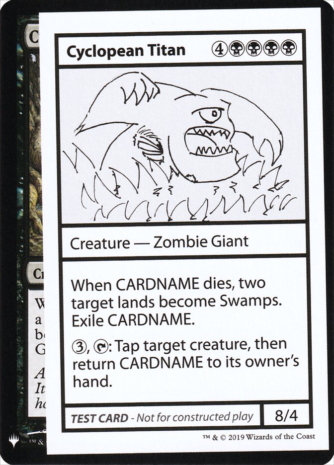 Cyclopean Titan [Mystery Booster Playtest Cards] | Fandemonia Ltd