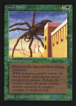 Giant Spider (IE) [Intl. Collectors’ Edition] | Fandemonia Ltd