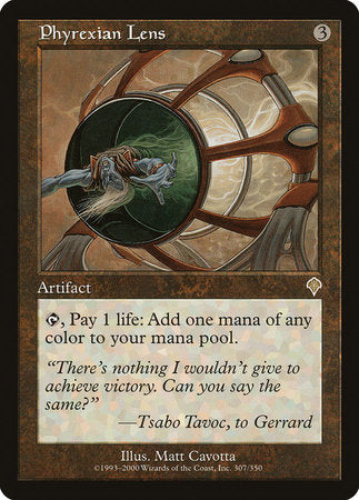 Phyrexian Lens [Invasion] | Fandemonia Ltd