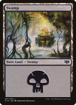 Swamp (327) [Commander 2014] | Fandemonia Ltd