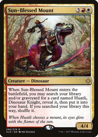Sun-Blessed Mount [Ixalan] | Fandemonia Ltd
