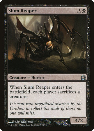 Slum Reaper [Return to Ravnica] | Fandemonia Ltd