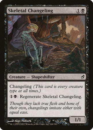 Skeletal Changeling [Lorwyn] | Fandemonia Ltd