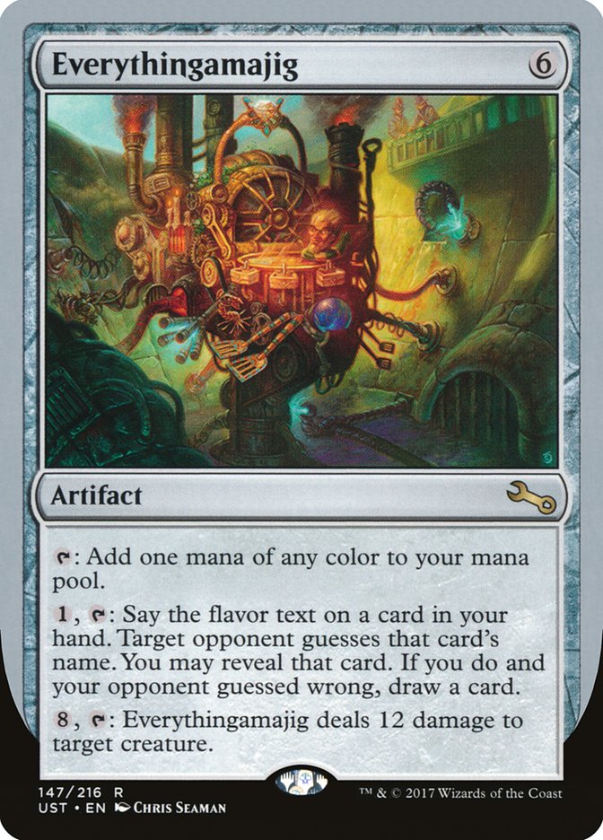 Everythingamajig ("Add one Mana") [Unstable] | Fandemonia Ltd