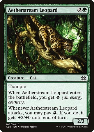 Aetherstream Leopard [Aether Revolt] | Fandemonia Ltd