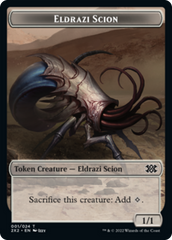 Saproling // Eldrazi Scion Double-sided Token [Double Masters 2022 Tokens] | Fandemonia Ltd