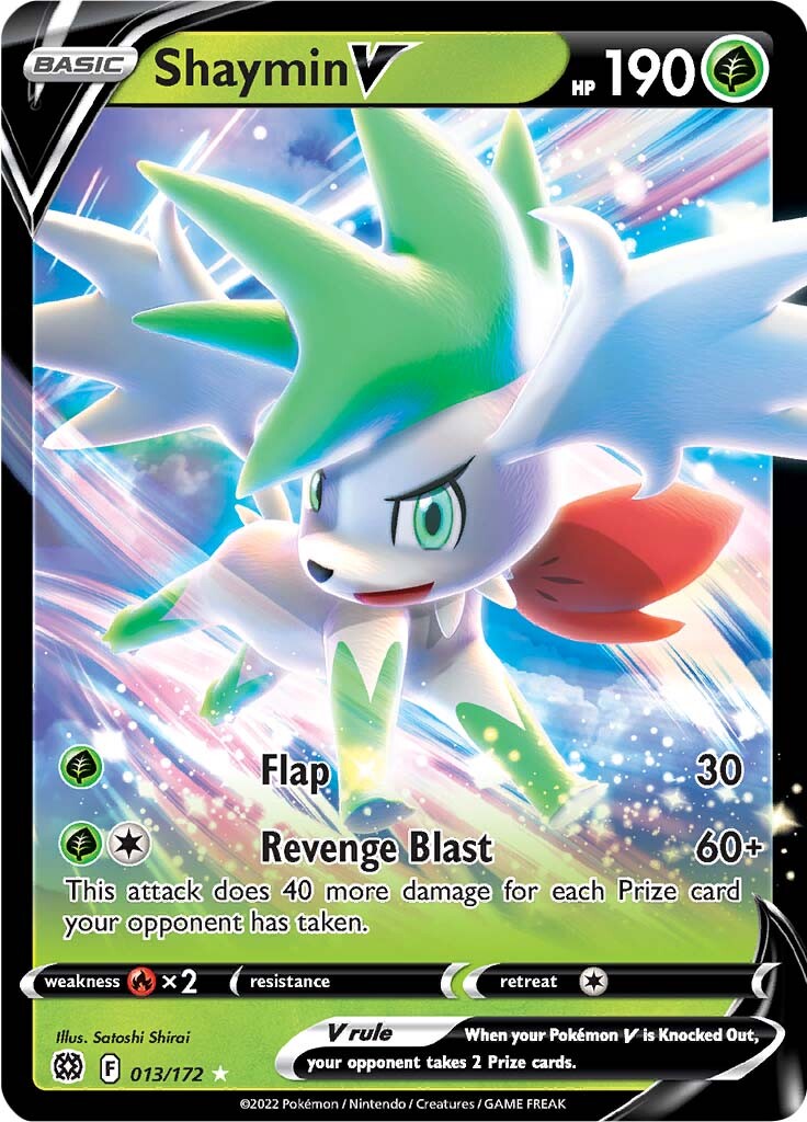 Shaymin V (013/172) [Sword & Shield: Brilliant Stars] | Fandemonia Ltd