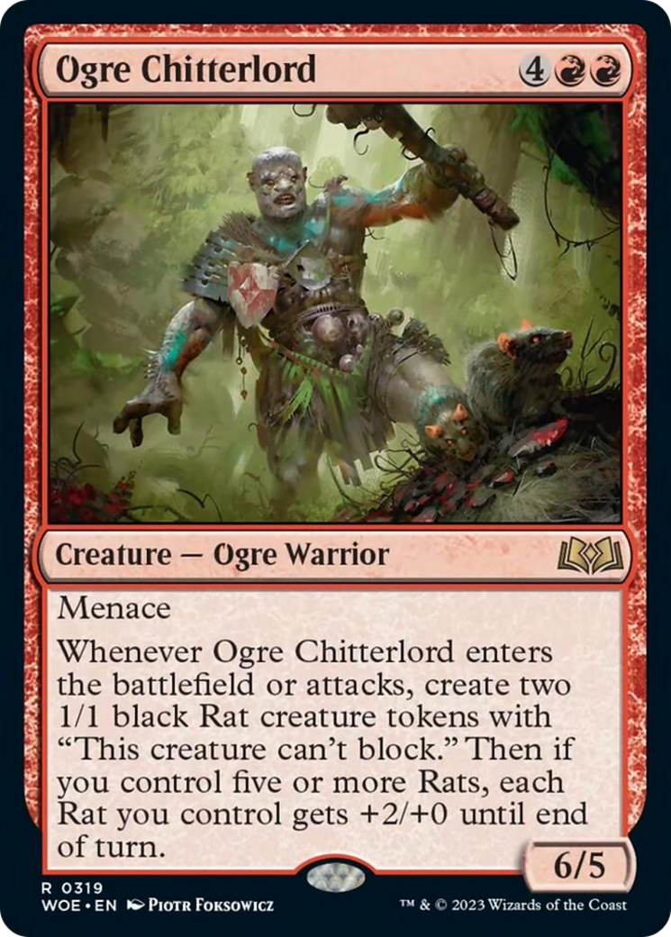 Ogre Chitterlord [Wilds of Eldraine] | Fandemonia Ltd