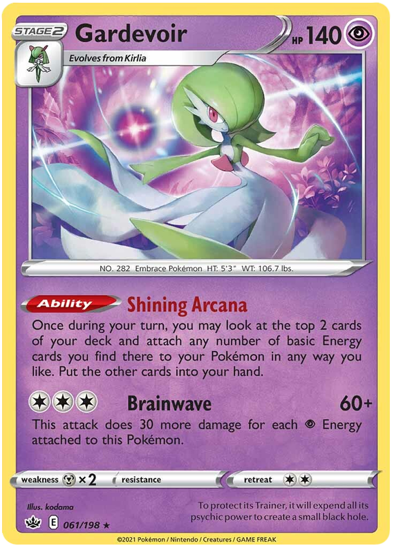 Gardevoir (061/198) [Sword & Shield: Chilling Reign] | Fandemonia Ltd