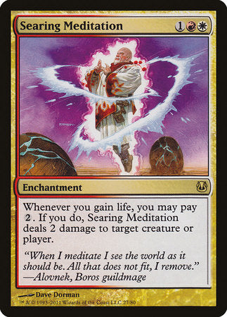 Searing Meditation [Duel Decks: Ajani vs. Nicol Bolas] | Fandemonia Ltd