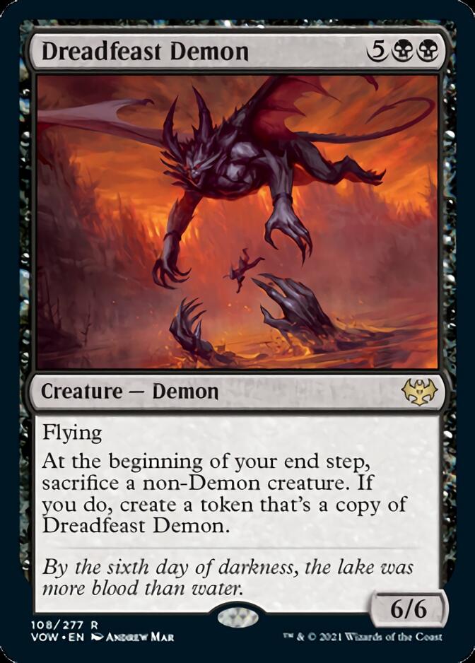 Dreadfeast Demon [Innistrad: Crimson Vow] | Fandemonia Ltd