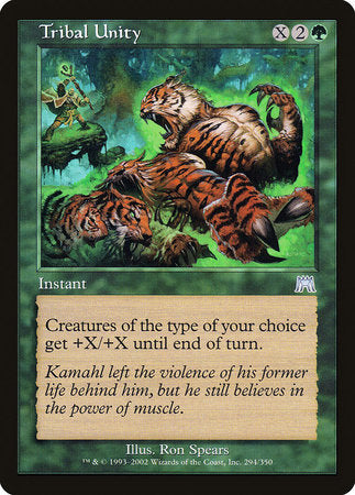 Tribal Unity [Onslaught] | Fandemonia Ltd