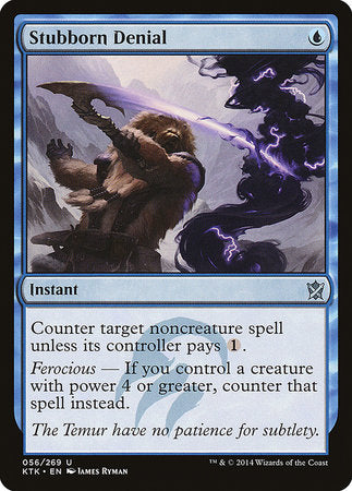Stubborn Denial [Khans of Tarkir] | Fandemonia Ltd