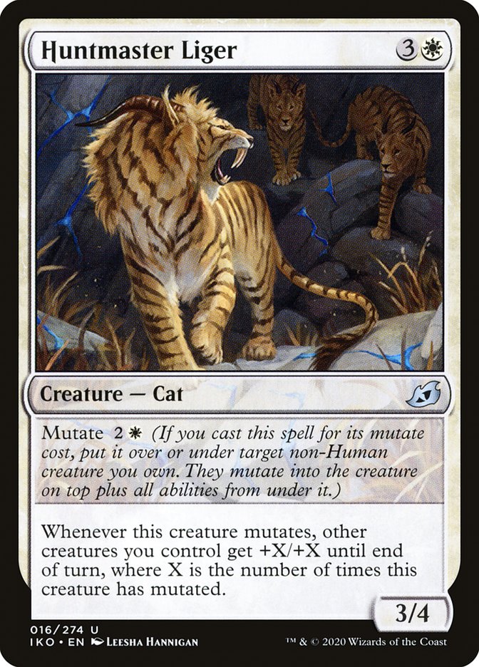 Huntmaster Liger [Ikoria: Lair of Behemoths] | Fandemonia Ltd