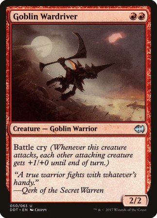 Goblin Wardriver [Duel Decks: Merfolk vs. Goblins] | Fandemonia Ltd