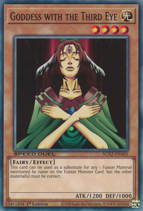 Goddess with the Third Eye [SGX2-ENA05] Common | Fandemonia Ltd