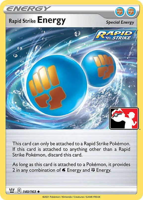 Rapid Strike Energy (140/163) [Prize Pack Series Two] | Fandemonia Ltd