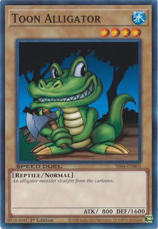 Toon Alligator [SS04-ENB03] Common | Fandemonia Ltd