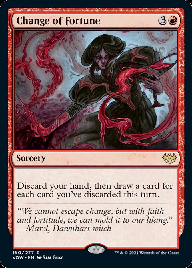 Change of Fortune [Innistrad: Crimson Vow] | Fandemonia Ltd