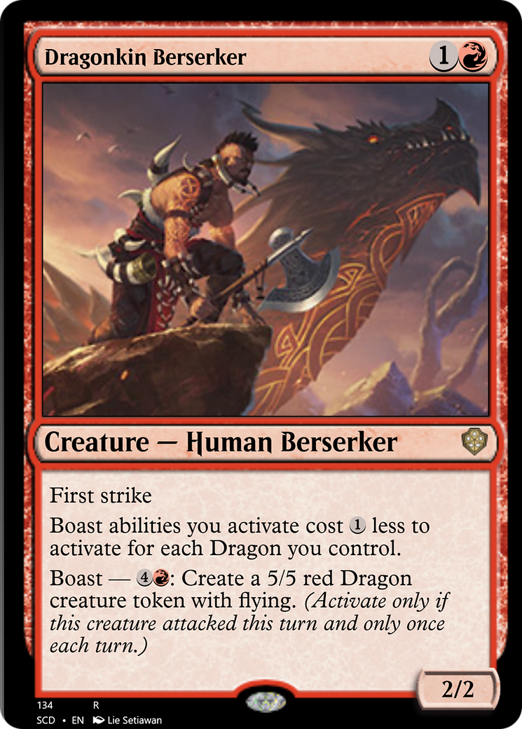 Dragonkin Berserker [Starter Commander Decks] | Fandemonia Ltd