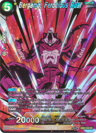 Bergamo, Ferocious Roar [DB2-108] | Fandemonia Ltd
