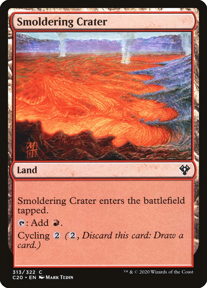 Smoldering Crater [Commander 2020] | Fandemonia Ltd