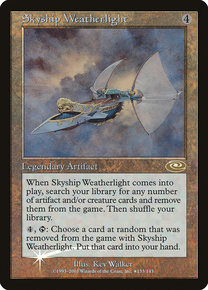 Skyship Weatherlight (Kev Walker) [Planeshift] | Fandemonia Ltd