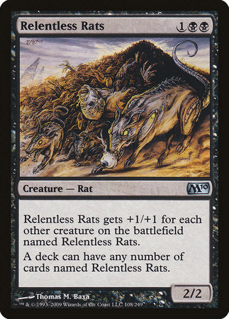Relentless Rats [Magic 2010] | Fandemonia Ltd